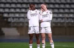 Linda Caicedo con el Real Madrid femenino. 