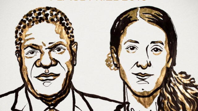 Nobel de Paz es otorgado a Mukwege y Murad por combatir la violencia sexual en la guerra