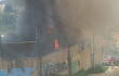 Incendio de fábrica de reciclaje en Sibaté. 