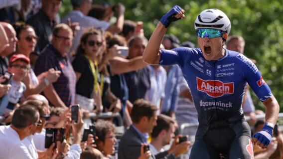 Jasper Philipsen, ciclista belga del Alpecin, ganador de la etapa 3 del Tour de Francia 2023 Jasper Philipsen, ciclista belga del Alpecin, ganador de la etapa 3 del Tour de Francia 2023