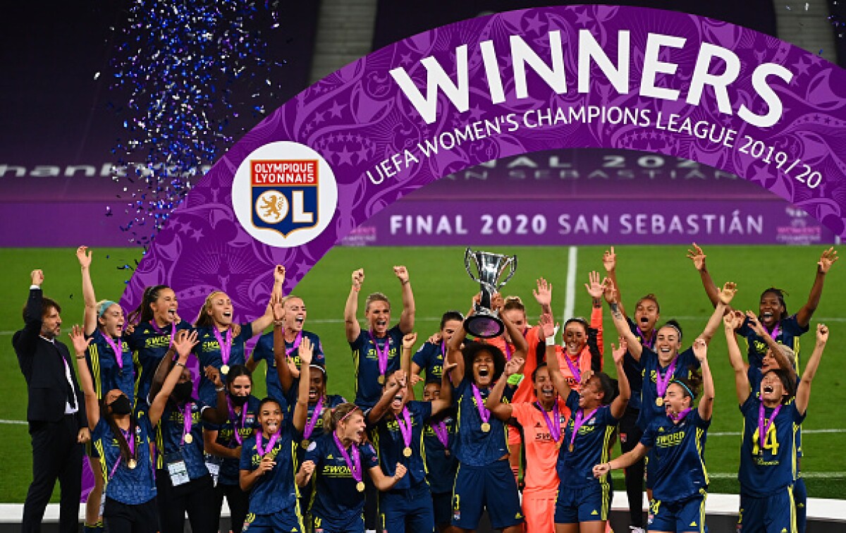 Lyon se coronó con su quinta Champions League femenina consecutiva: 3-1 sobre Wolfsburgo