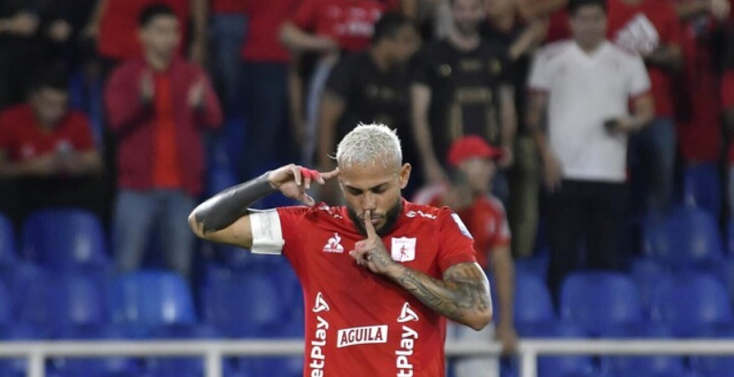 Duván Vergara, figura del América de Cali. 