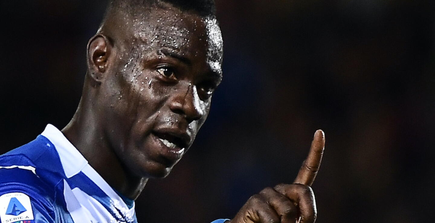366539_Mario Balotelli en partido con el Brescia / Foto: AFP