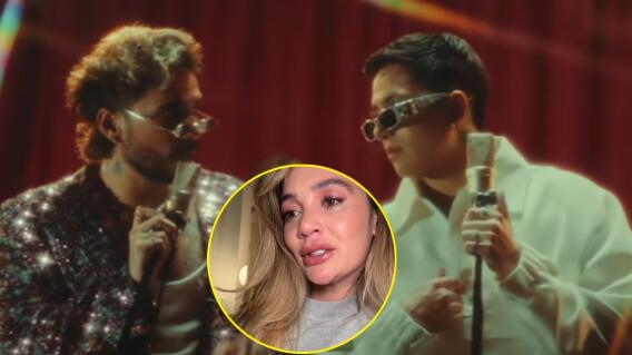 La impactante reacción de Lina Tejeiro tras la canción de sus exnovios; terminó llorando La impactante reacción de Lina Tejeiro tras la canción de sus exnovios; terminó llorando