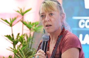 265540_Jody Williams, premio Nobel de Paz en 1997. Foto: twitter @UAutonoma