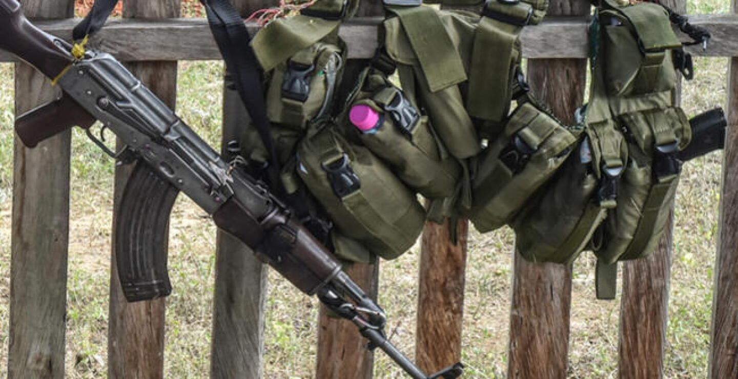 286404_BLU Radio. Armas Farc / Foto de referencia: AFP
