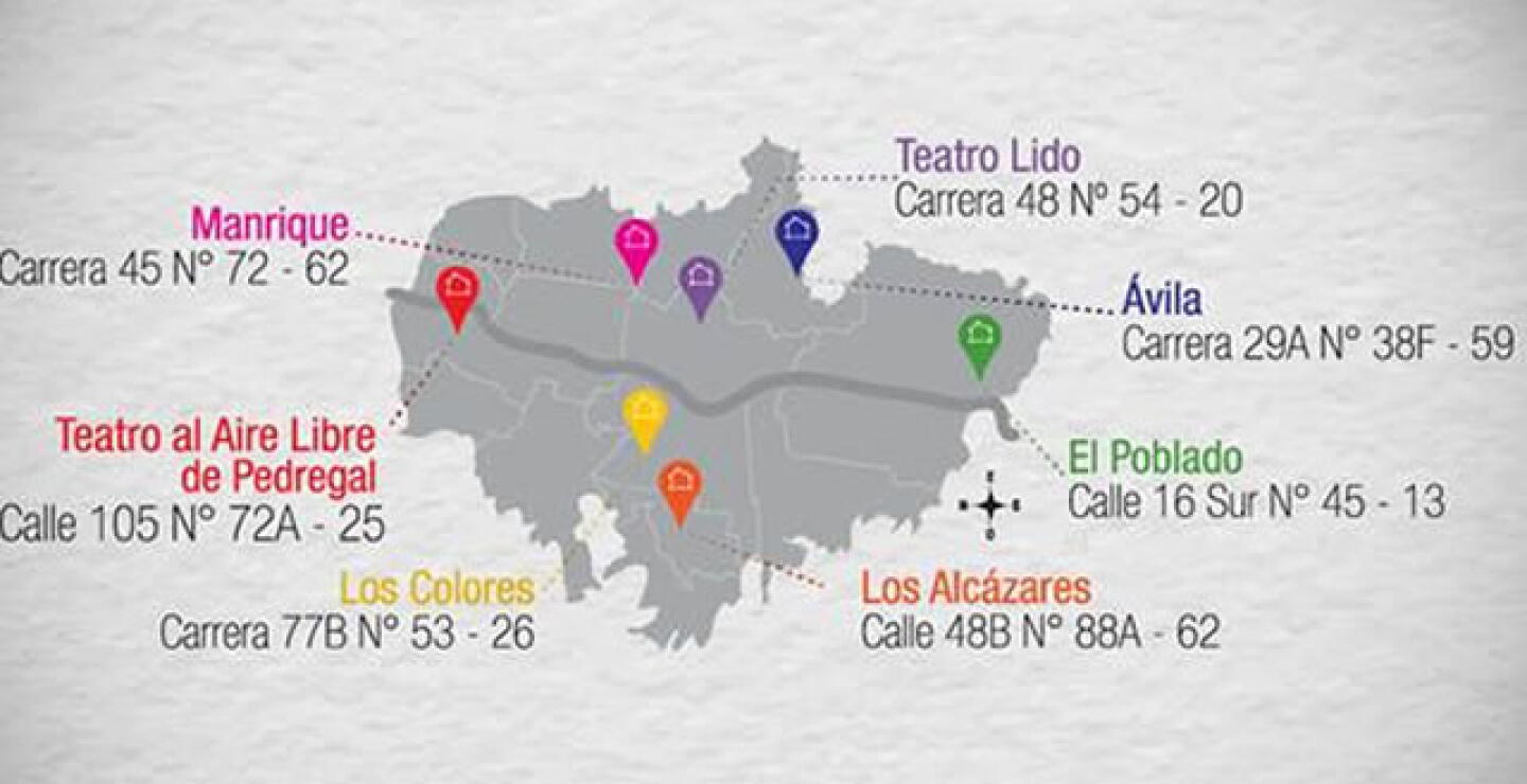 Casas de cultura de Medellín