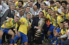 338169_BLU Radio. Brasil triunfó en la Copa América 2019 // Foto: AFP