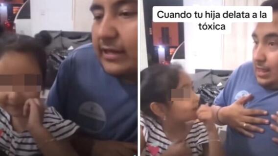 Niña delata infidelidad de su mamá Niña delata infidelidad de su mamá