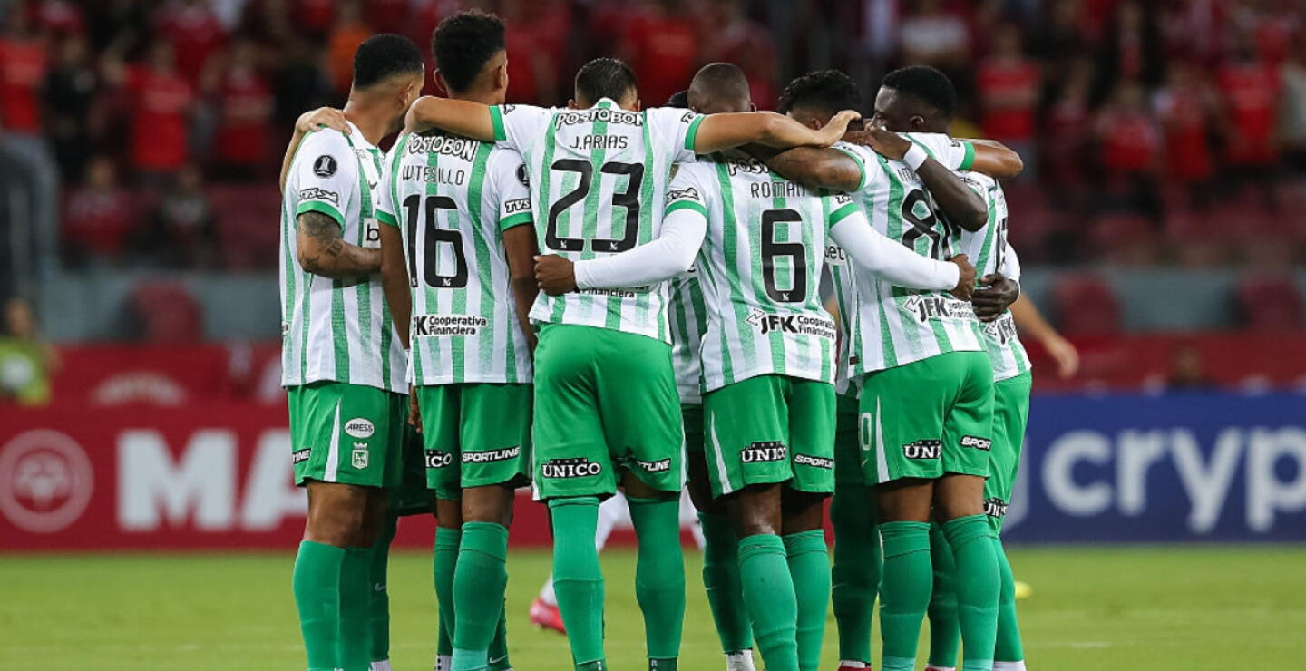 Atlético Nacional visita a Bahía por la Copa Libertadores. 