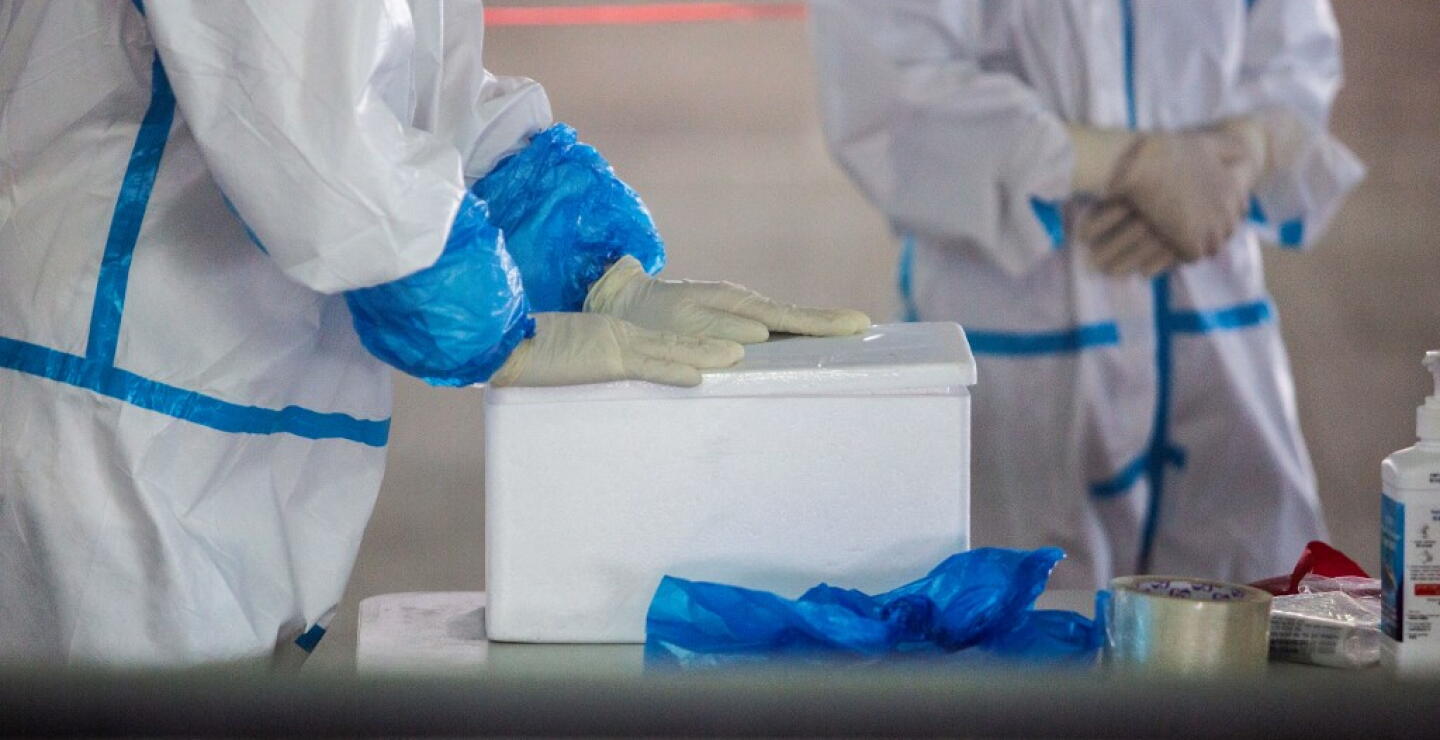 371593_Test coronavirus. Foto: AFP