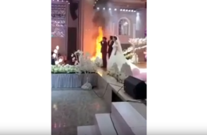 325613_Blu Radio/ Pareja de novios china. Foto: Tomada de video