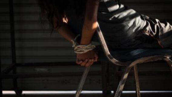 Imagen referencial secuestro de mujer Imagen referencial secuestro de mujer