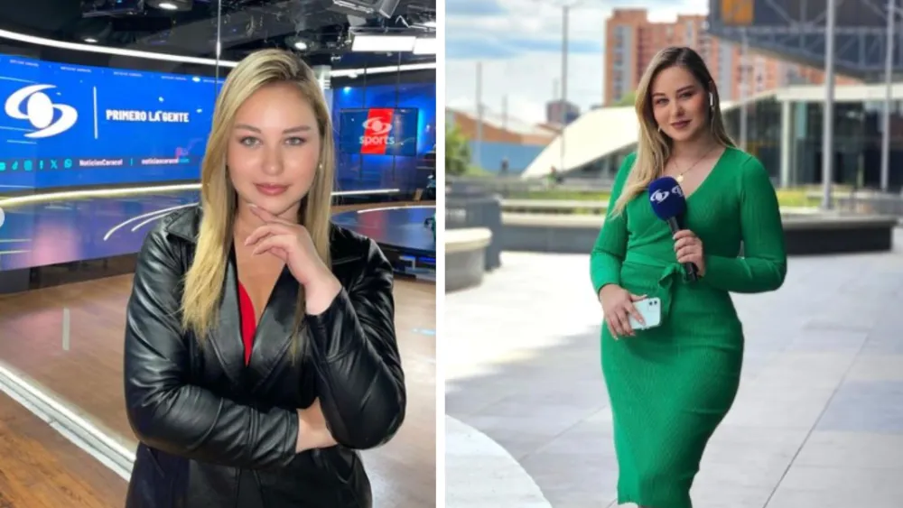 Tatiana Sanabria periodista de Noticias Caracol Tatiana Sanabria periodista de Noticias Caracol