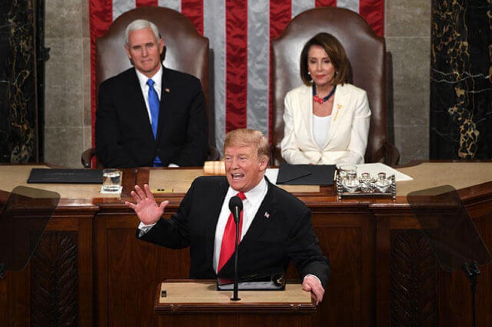 “Los muros salvan vidas” y otras frases de Trump en discurso del Estado de la Unión
