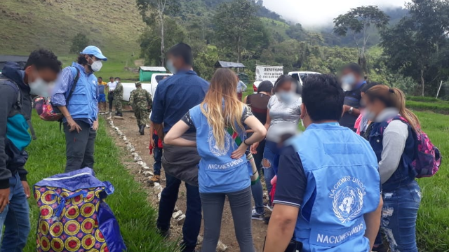 Trasladan a antiguo ETCR de Dabeiba a excombatientes amenazados y sus familias