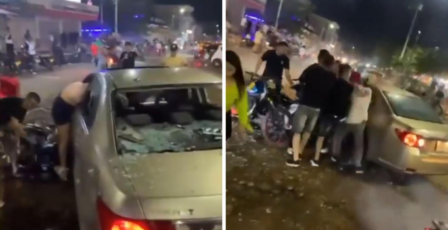En Cúcuta, conductor presuntamente ebrio se lleva por delante varias motos: casi lo linchan