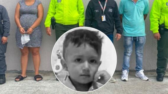 En Neiva, mamá y padrastro de Jordan Cerón, niño de 2 años asesinado, fueron capturados En Neiva, mamá y padrastro de Jordan Cerón, niño de 2 años asesinado, fueron capturados