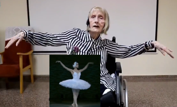 El emotivo 'despertar' desde el Alzheimer de una bailarina de ballet al escuchar Tchaikovsky