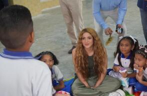 Shakira abrió las puertas de un megacolegio que formará a los niños de Barranquila 