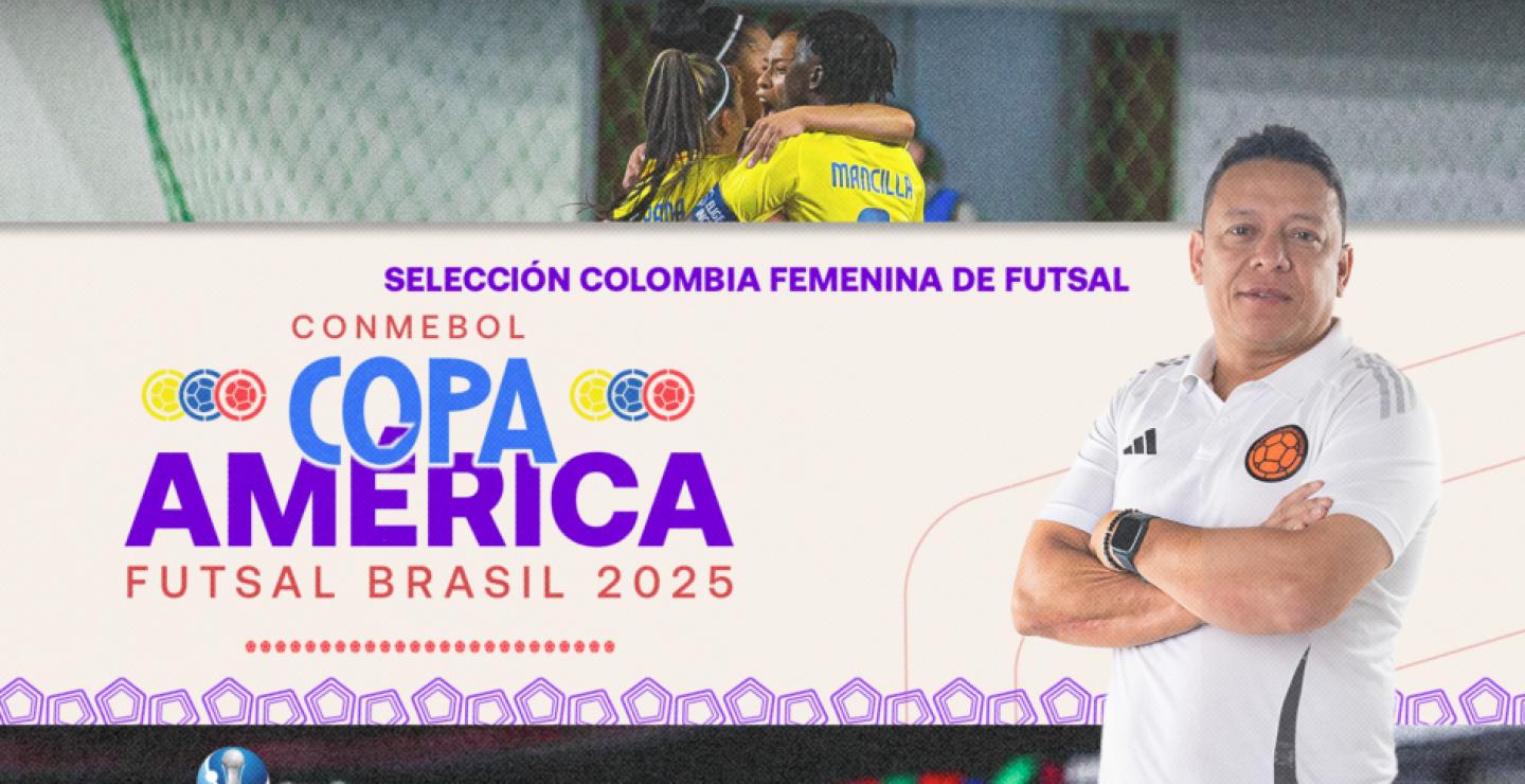 Copa América Femenina Futsal 2025 EN VIVO por Gol Caracol HD2 y Ditu.