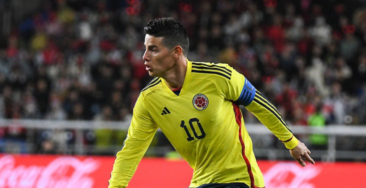 James Rodríguez es el gran ausente de la Selección Colombia frente a Japón, en duelo de fogueo.