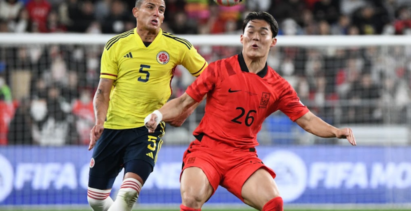 Kevin Castaño (5) fue uno de los destacados de Colombia en la gira asiática.