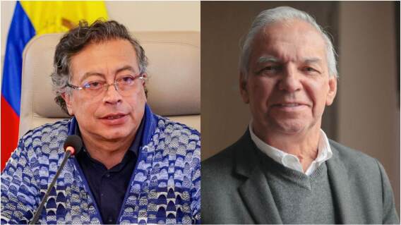 Gustavo Petro y Ricardo Bonilla Gustavo Petro y Ricardo Bonilla