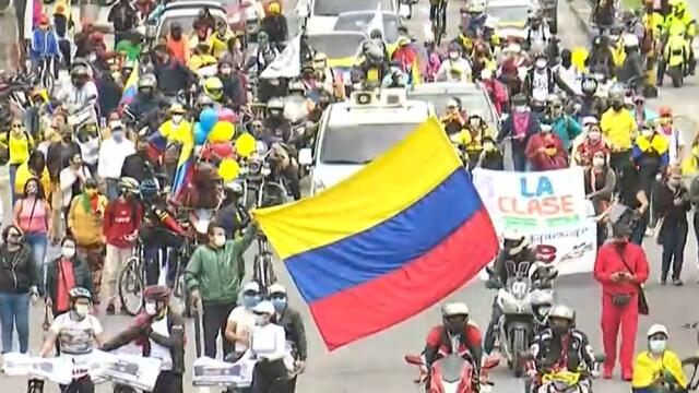 Nueva jornada de protestas en Colombia: estos son los puntos de concentración y recorridos en Bogotá