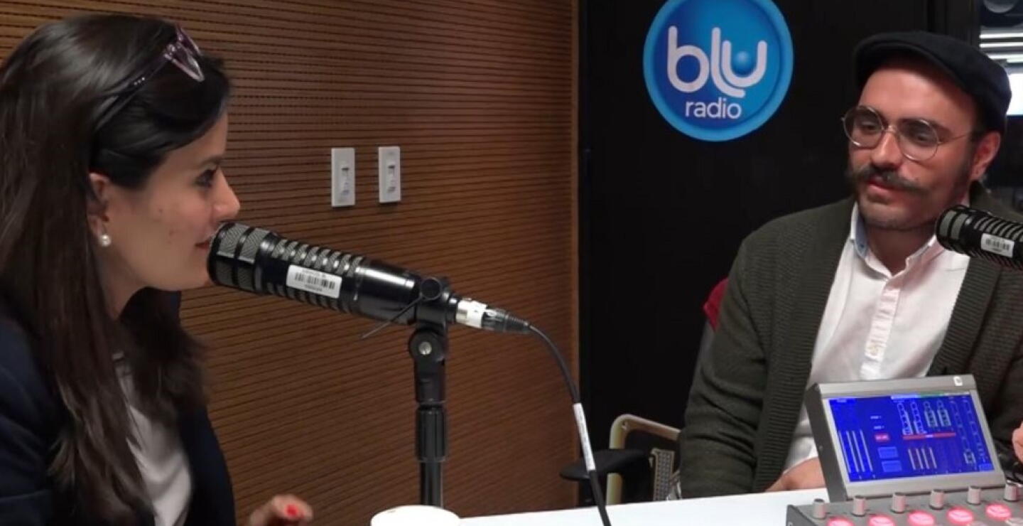 340544_Leandro Carvajal en Mesa BLU - Foto: BLU Radio
