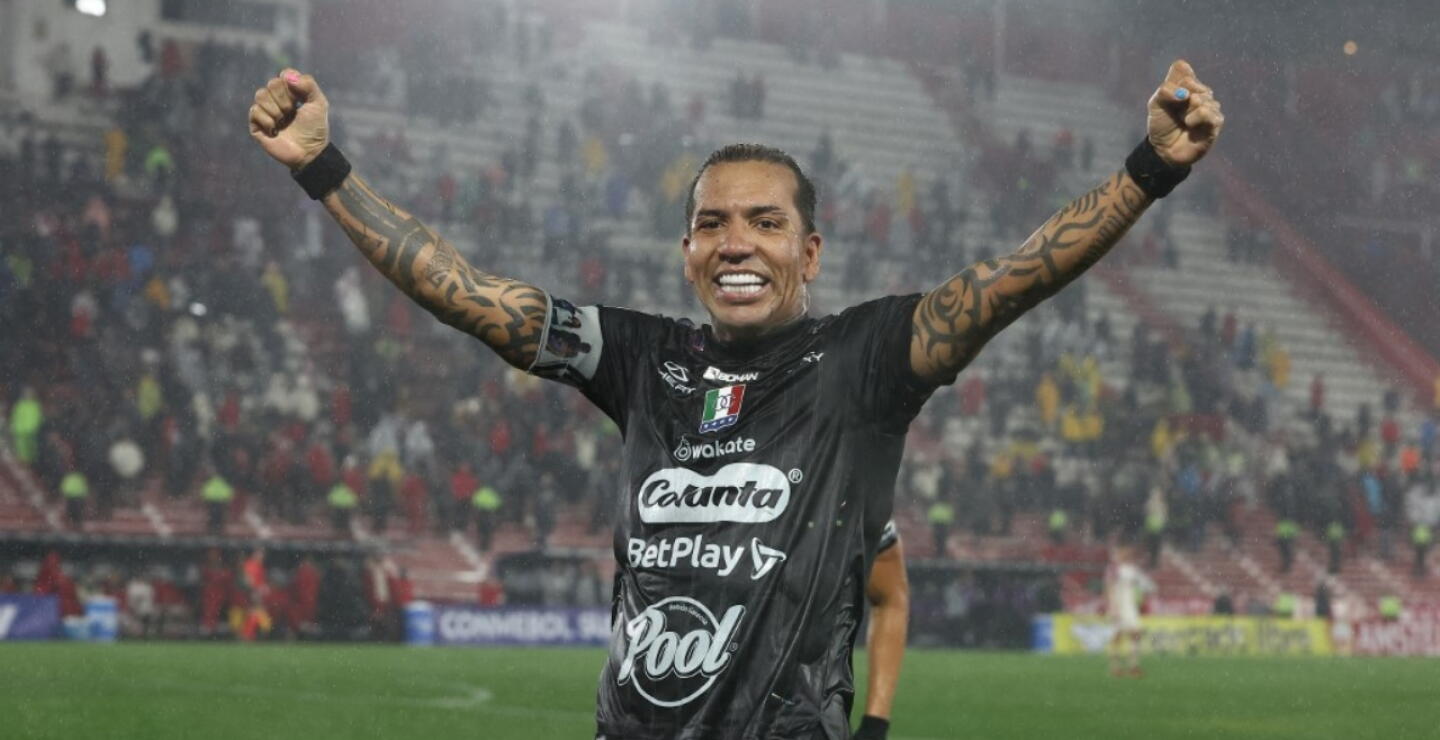 Dayro Moreno, delantero del Once Caldas. 