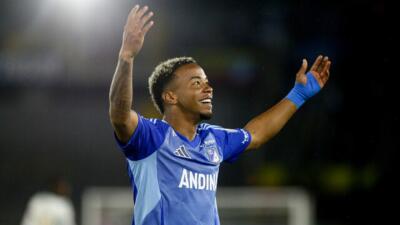 Beckham David Castro, jugador de Millonarios. 