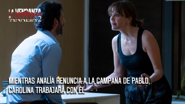Mientras Analía renuncia a la campaña de Pablo, Carolina trabajará con él Mientras Analía renuncia a la campaña de Pablo, Carolina trabajará con él