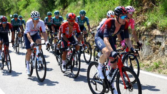 Clasificación general, tras la etapa 9 del Giro de Italia 2022 Clasificación general, tras la etapa 9 del Giro de Italia 2022