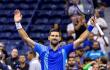Novak Djokovic luego de partido de primera ronda del US Open