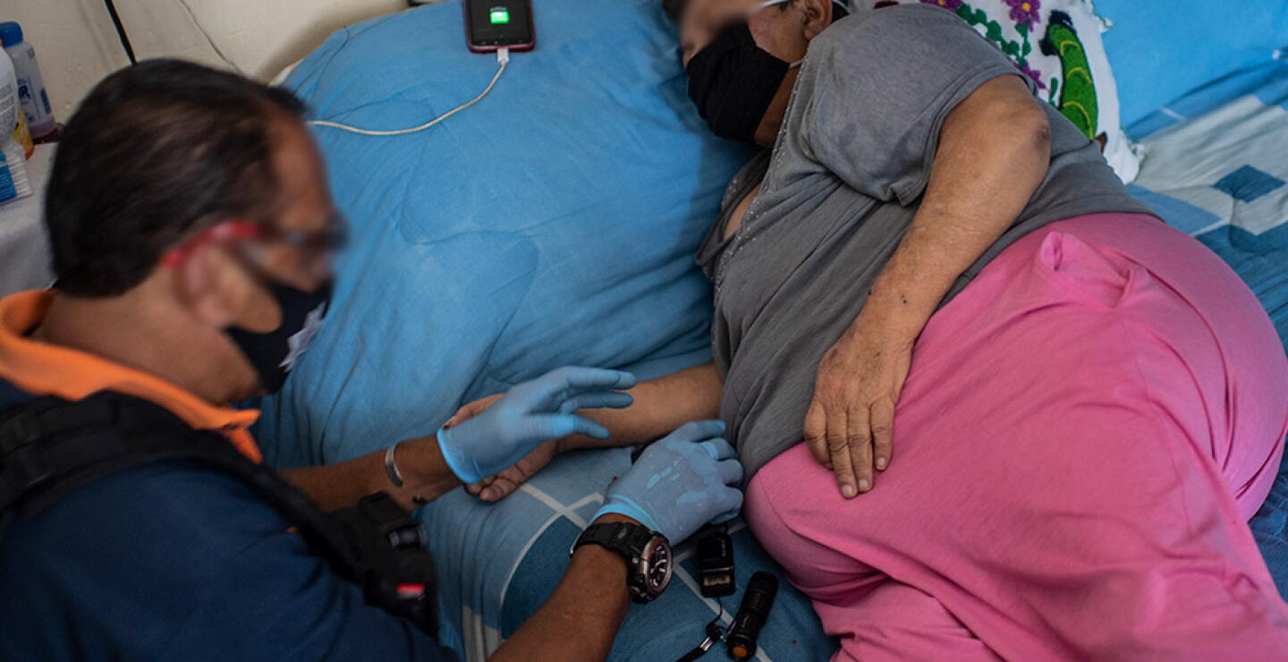 372347_Obesidad, diabetes e hipertensión, comorbilidades frente al COVID-19 // Foto: AFP, imagen de referencia