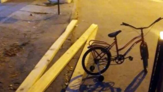 El ladrón quedó en la calle y totalmente desfigurado.