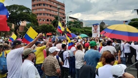 Marcha en Medellín. Marcha en Medellín.