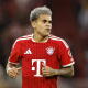 Luis Díaz en un partido de la Bundesliga con Bayern Múnich. 