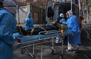 355415_Paciente con coronavirus / Foto: AFP