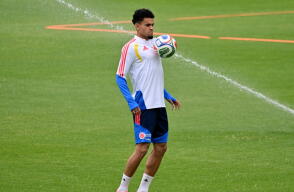 Luis Díaz, extremo de la Selección Colombia.
