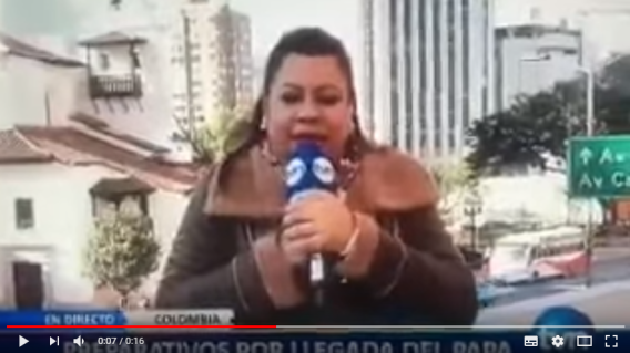 290958_Blu Radio / Periodista Castalia Pascual . Foto: Captura de pantalla Youtube