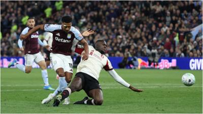 Aston Villa le ganó al Liverpool en la Premier League.
