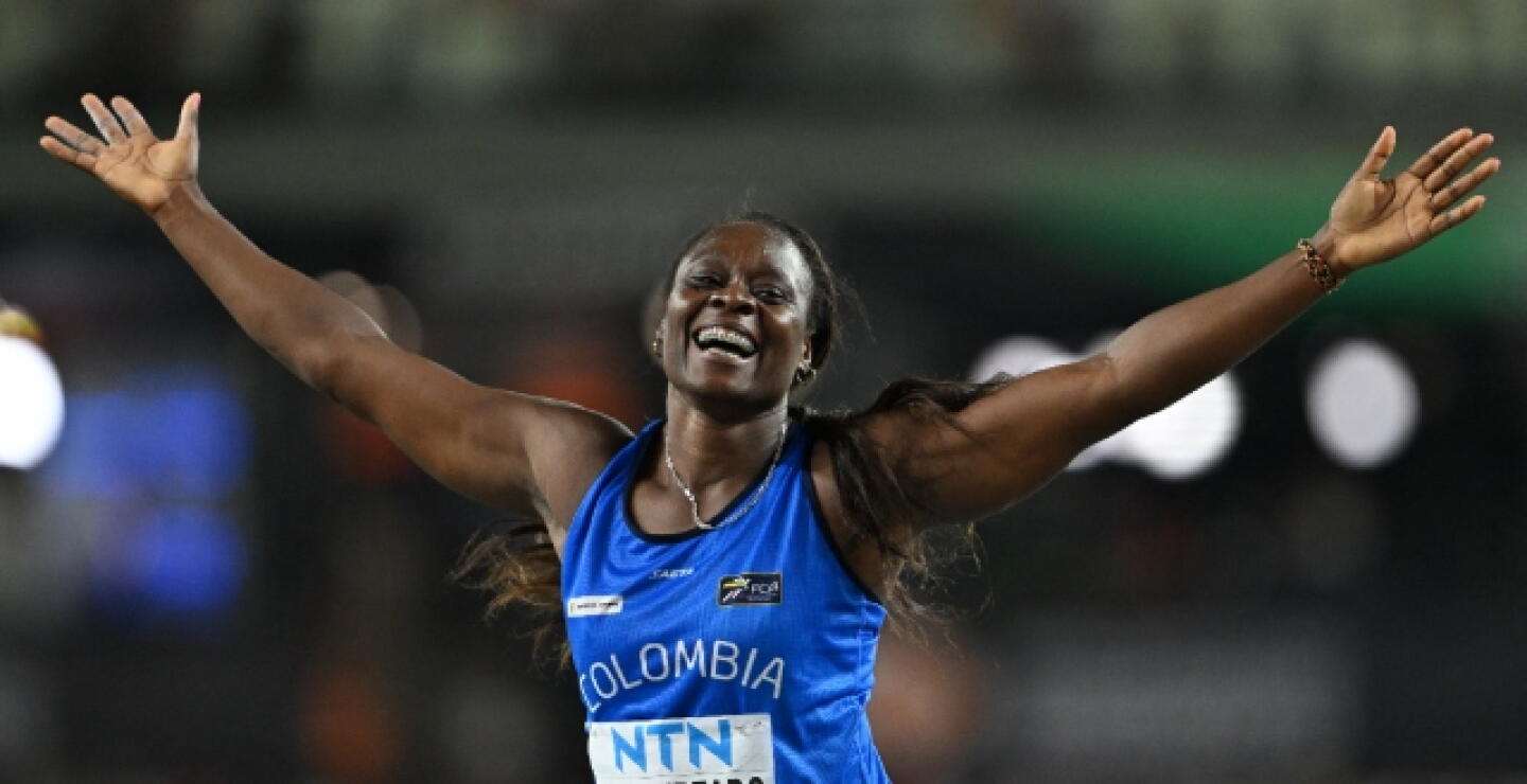 Flor Denis Ruiz durante Mundial de atletismo de Budapest 2023