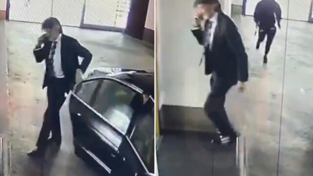 Video del momento exacto en que Hernán Roberto Franco es asesinado cerca al Parque de la 93 Video del momento exacto en que Hernán Roberto Franco es asesinado cerca al Parque de la 93