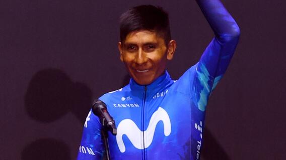 Nairo Quintana (Movistar Team) regresó a una gran vuelta de ciclismo y lo hizo en el Giro de Italia 2024 Nairo Quintana (Movistar Team) regresó a una gran vuelta de ciclismo y lo hizo en el Giro de Italia 2024