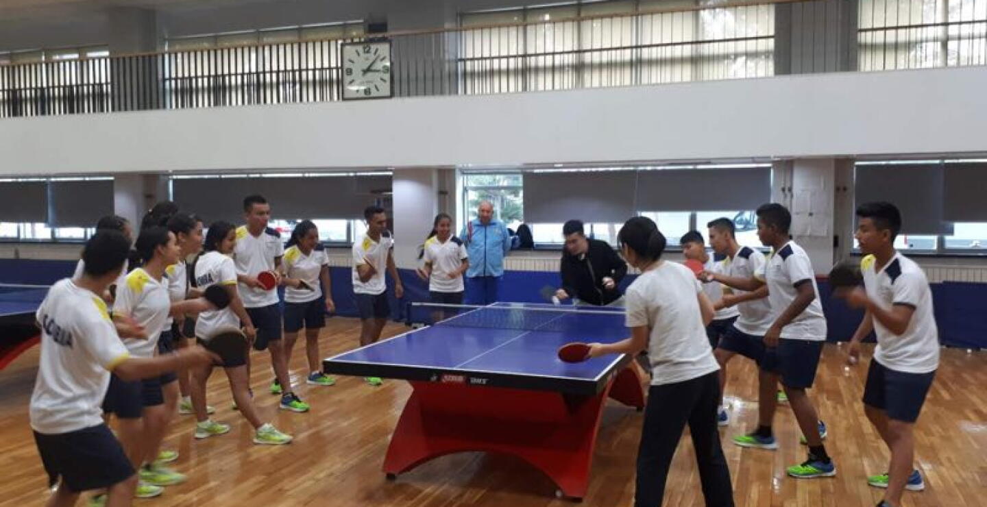 294325_Jóvenes colombianos víctimas del conflicto viajaron a intercambio deportivo a China // Foto: Cancillería