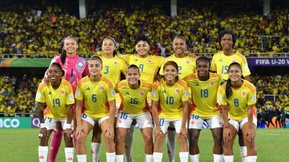 Once inicial de la Selección Colombia femenina Sub-20 vs Corea del Sur Once inicial de la Selección Colombia femenina Sub-20 vs Corea del Sur