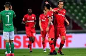 364270_Bayer Leverkusen - Werder Bremen. Foto: AFP