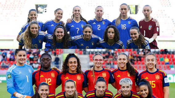 Italia vs. España se enfrentan en la semifinal del Mundial Femenino Sub-20.